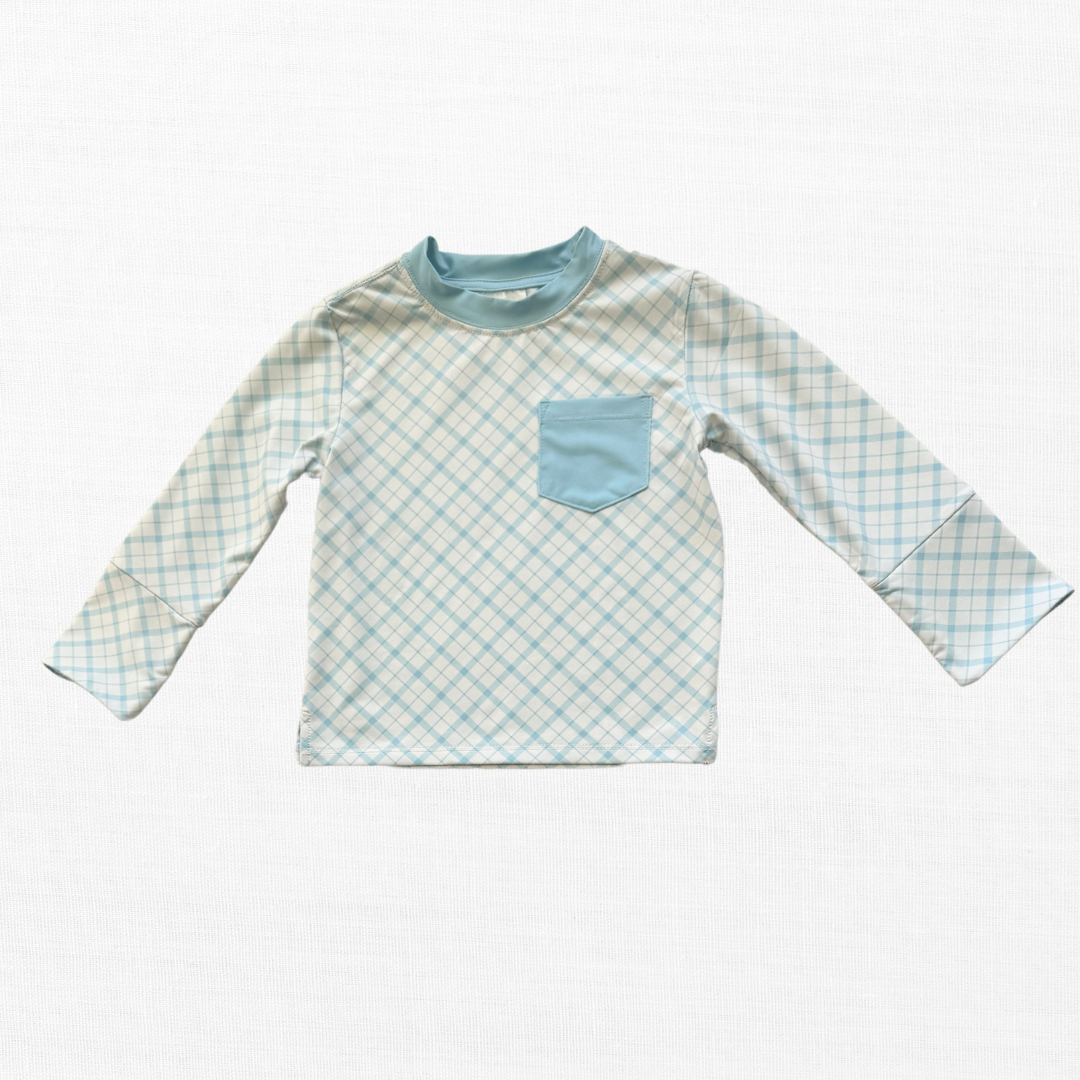 Blue Gingham Shirt