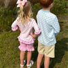 boy/girl gingham match, UPF 50+ clothing