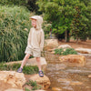 sun hoodie UPF 50+ in tan